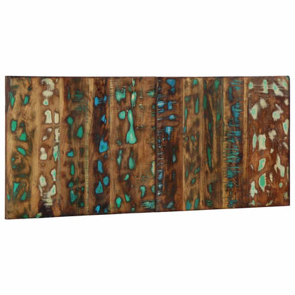 Testiera Multicolore 120 cm in Legno Massello Recupero