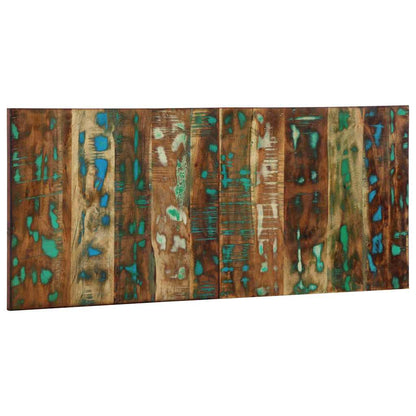 Testiera Multicolore 120 cm in Legno Massello Recupero