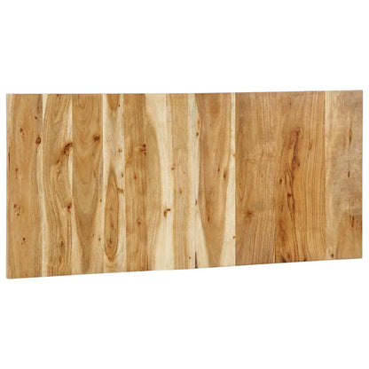 Testiera 120 cm in Legno Massello di Acacia