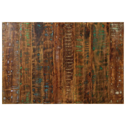 Testiera Multicolore 120 cm in Legno Massello Recupero