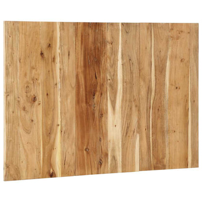 Testiera 120 cm in Legno Massello di Acacia