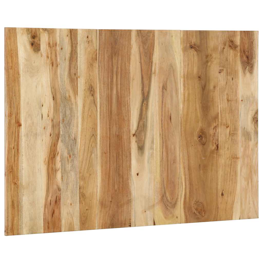 Testiera 120 cm in Legno Massello di Acacia