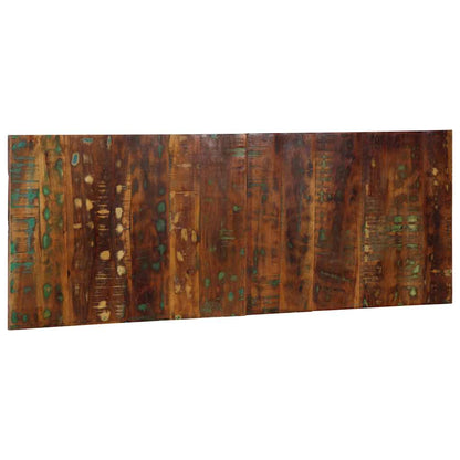 Testiera Multicolore 140 cm in Legno Massello Recupero