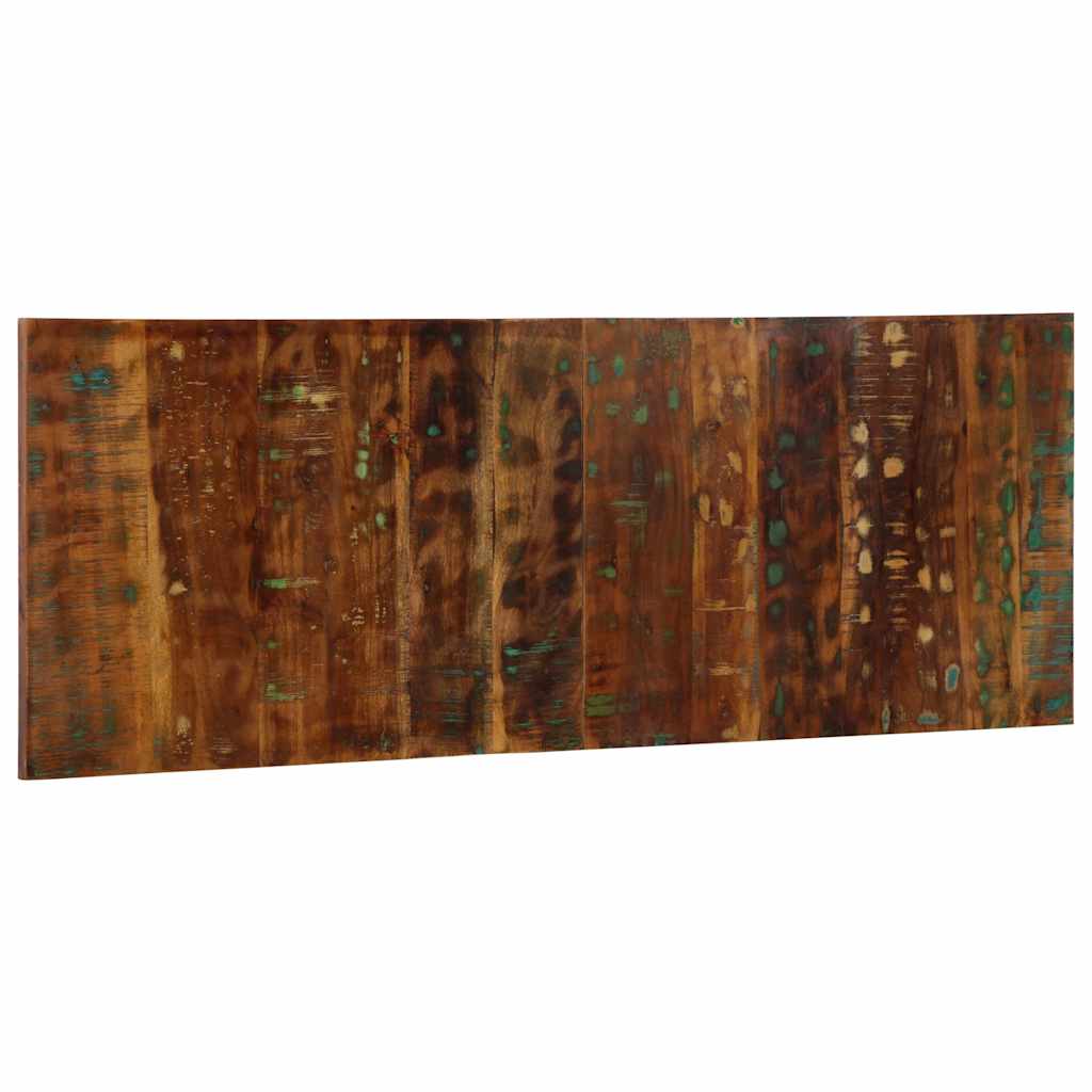 Testiera Multicolore 140 cm in Legno Massello Recupero