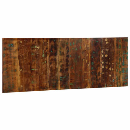Testiera Multicolore 140 cm in Legno Massello Recupero
