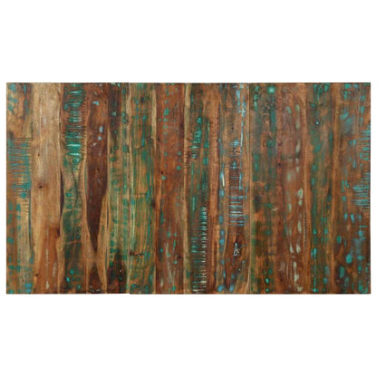 Testiera Multicolore 140 cm in Legno Massello Recupero