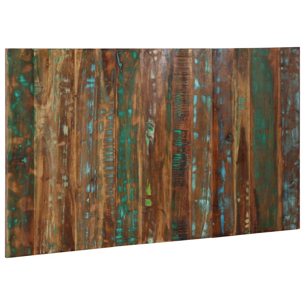 Testiera Multicolore 140 cm in Legno Massello Recupero