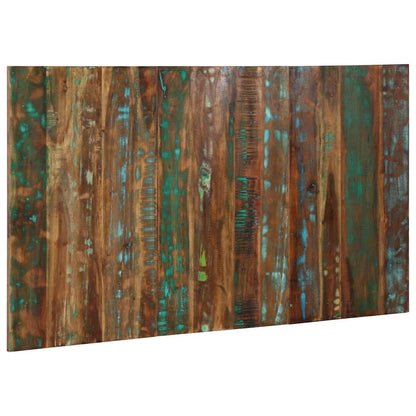 Testiera Multicolore 140 cm in Legno Massello Recupero