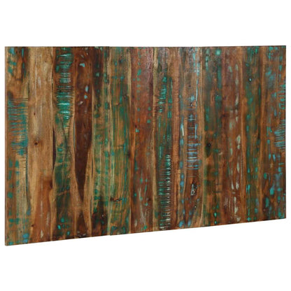 Testiera Multicolore 140 cm in Legno Massello Recupero