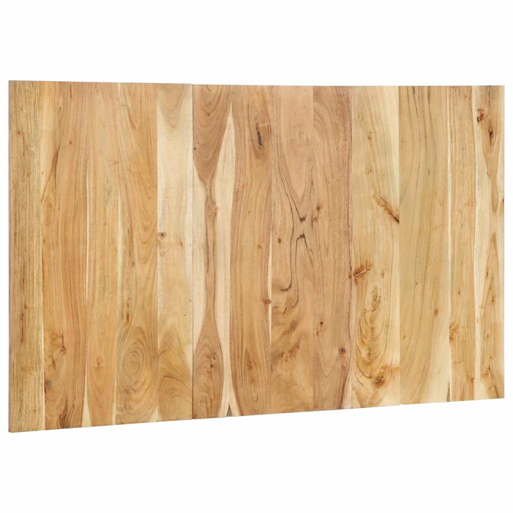 Testiera 140 cm in Legno Massello di Acacia