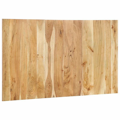 Testiera 140 cm in Legno Massello di Acacia