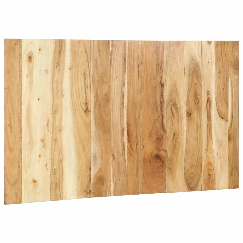 Testiera 140 cm in Legno Massello di Acacia