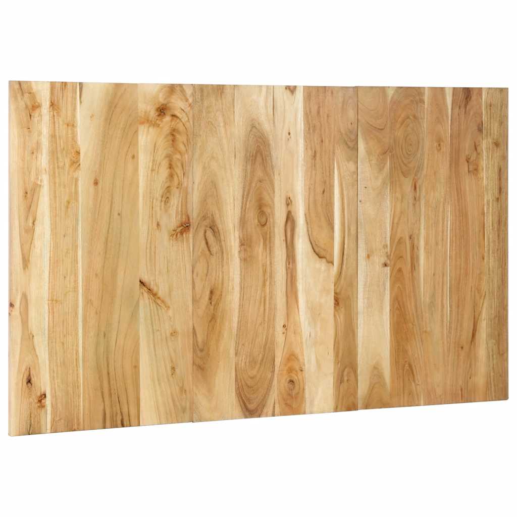 Testiera 140 cm in Legno Massello di Acacia