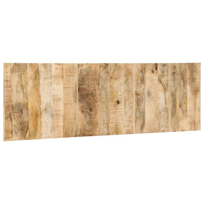 Testiera 160 cm in Legno Massello di Mango Grezzo
