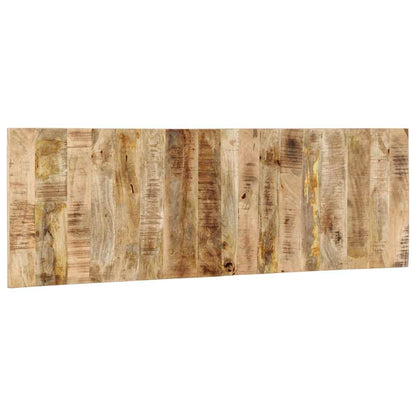 Testiera 160 cm in Legno Massello di Mango Grezzo