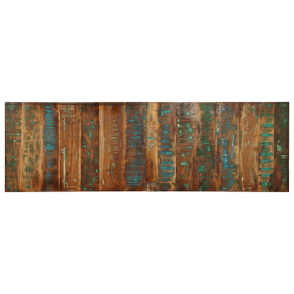 Testiera Multicolore 160 cm in Legno Massello Recupero