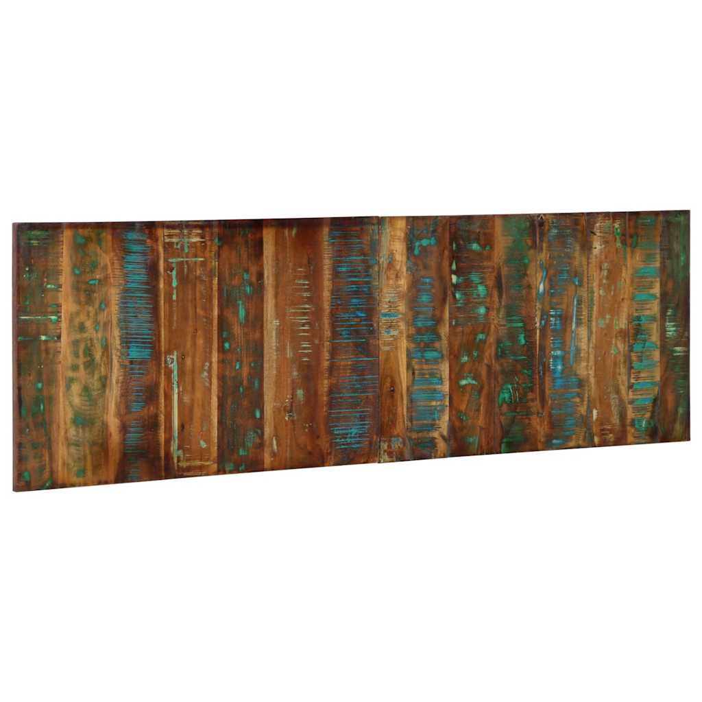 Testiera Multicolore 160 cm in Legno Massello Recupero