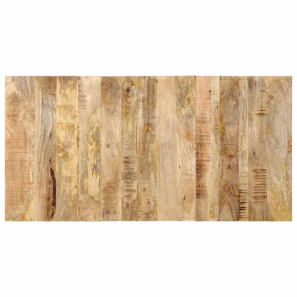 Testiera 160 cm in Legno Massello di Mango Grezzo