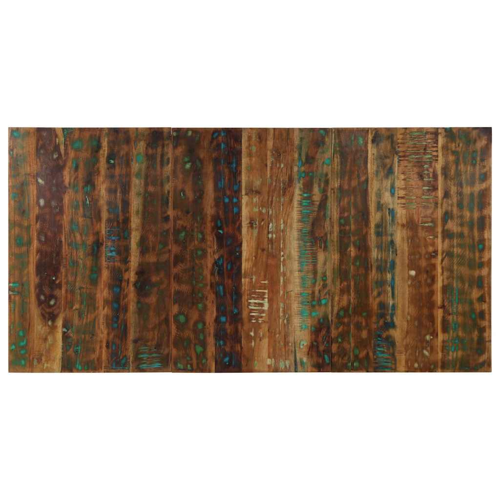 Testiera Multicolore 160 cm in Legno Massello Recupero