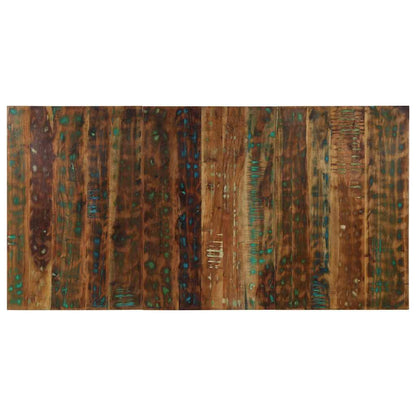 Testiera Multicolore 160 cm in Legno Massello Recupero