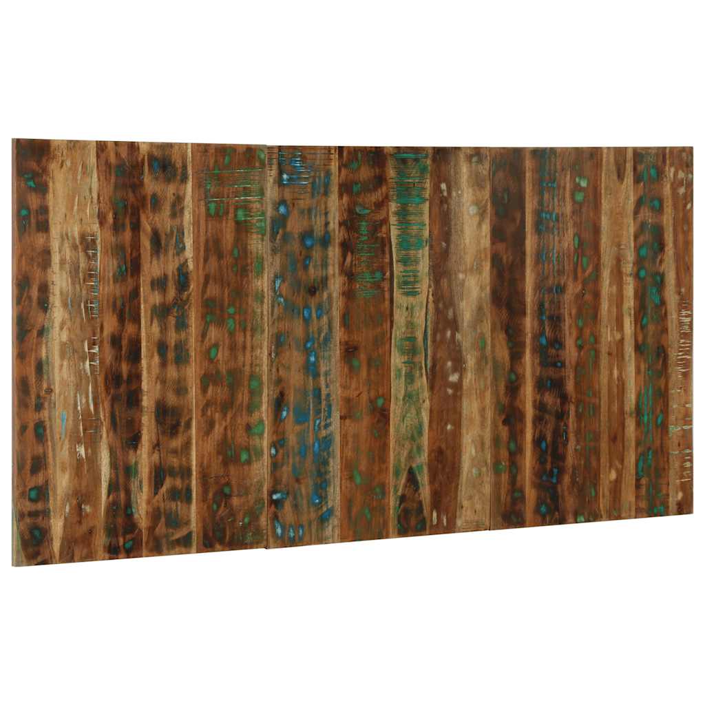 Testiera Multicolore 160 cm in Legno Massello Recupero