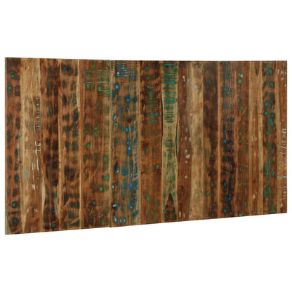 Testiera Multicolore 160 cm in Legno Massello Recupero