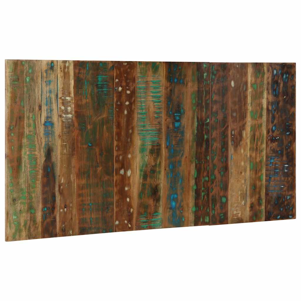 Testiera Multicolore 160 cm in Legno Massello Recupero