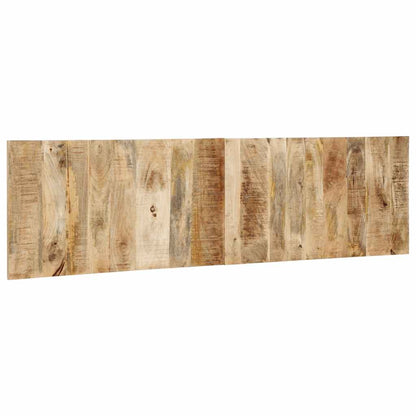 Testiera 180 cm in Legno Massello di Mango Grezzo