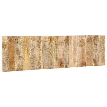Testiera 180 cm in Legno Massello di Mango Grezzo
