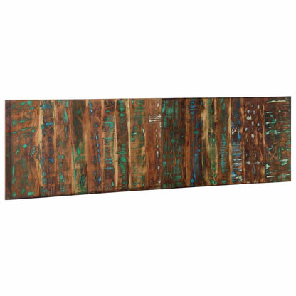 Testiera Multicolore 180 cm in Legno Massello Recupero