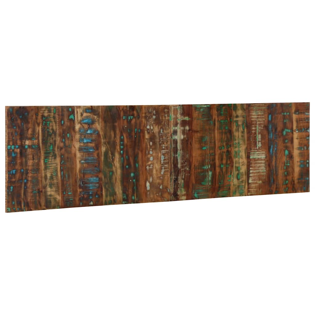 Testiera Multicolore 180 cm in Legno Massello Recupero
