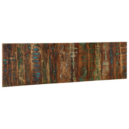 Testiera Multicolore 180 cm in Legno Massello Recupero