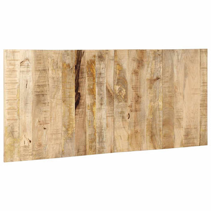 Testiera 180 cm in Legno Massello di Mango Grezzo