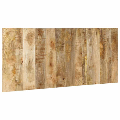 Testiera 180 cm in Legno Massello di Mango Grezzo
