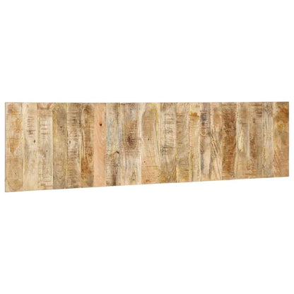 Testiera 200 cm in Legno Massello di Mango Grezzo