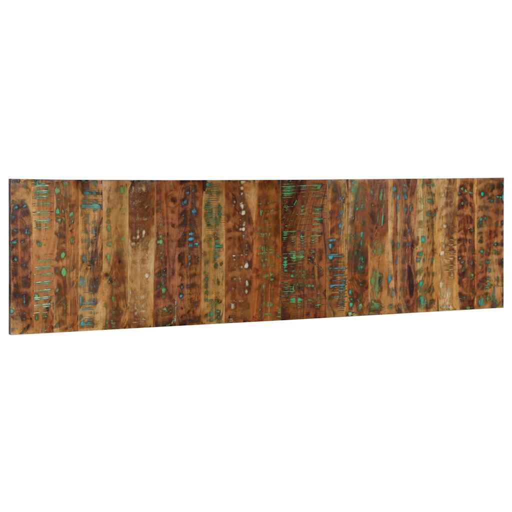 Testiera Multicolore 200 cm in Legno Massello Recupero