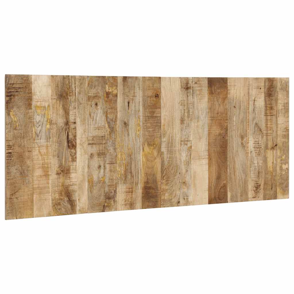 Testiera 200 cm in Legno Massello di Mango Grezzo