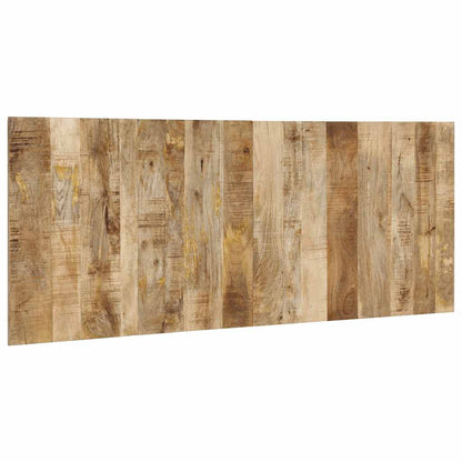 Testiera 200 cm in Legno Massello di Mango Grezzo