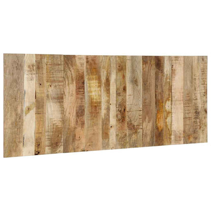 Testiera 200 cm in Legno Massello di Mango Grezzo