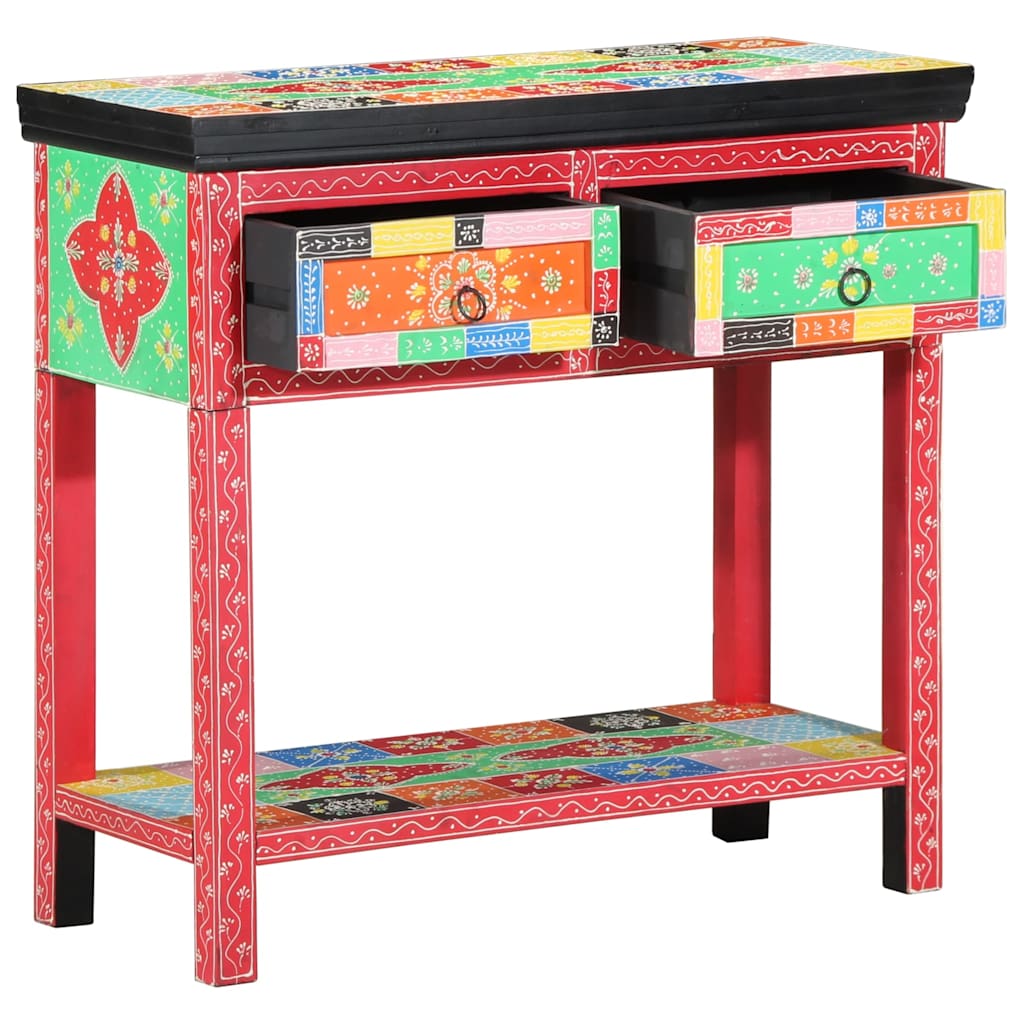 Tavolo consolle con cassetto Multicolore 80 x 35 x 76 cm