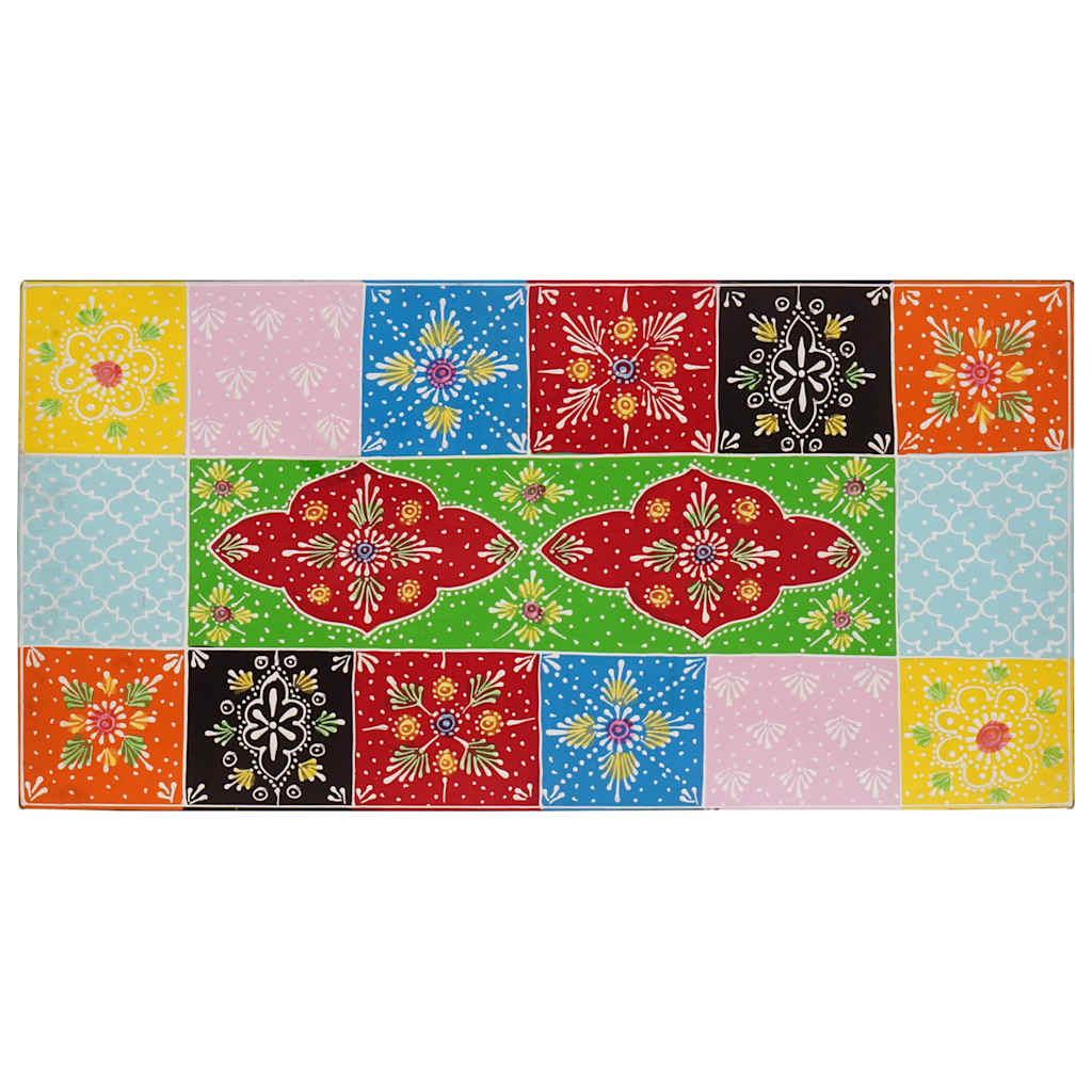 Mobile TV Multicolore 60 x 30 x 24 cm Legno massello di mango