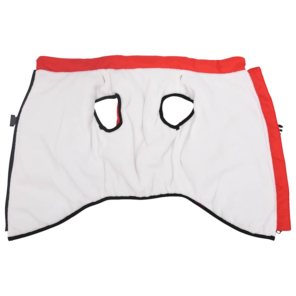 Cappotto Cani Imbracatura Impermeabile Riflettente Rosso L48