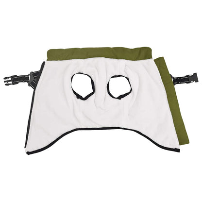 Cappotto Cani Imbracatura Impermeabile Riflettente Verde L28