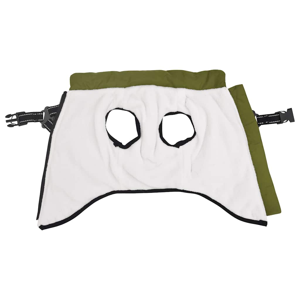 Cappotto Cani Imbracatura Impermeabile Riflettente Verde L36