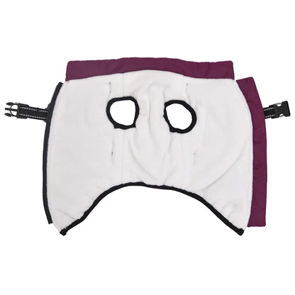 Cappotto Cani Imbracatura Impermeabile Riflettente Viola L40
