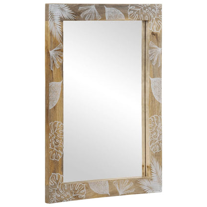 Set Mobili da Bagno 4 pz in Legno Massello di Mango