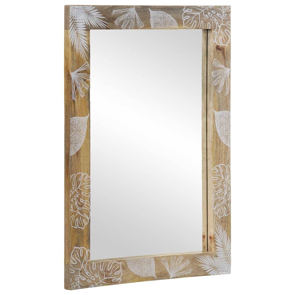 Set Mobili da Bagno 5 pz in Legno Massello di Mango