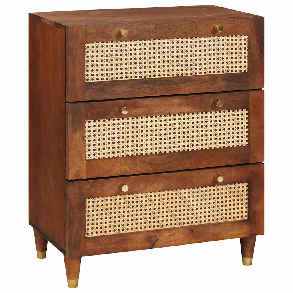 Set di Credenze 2 pcs Marrone 60 x 33,5 x 75 cm