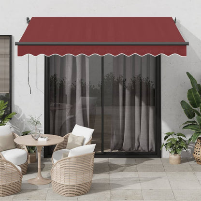 Tenda da Sole Retrattile Automatica con LED BordÃ² 350x250 cm