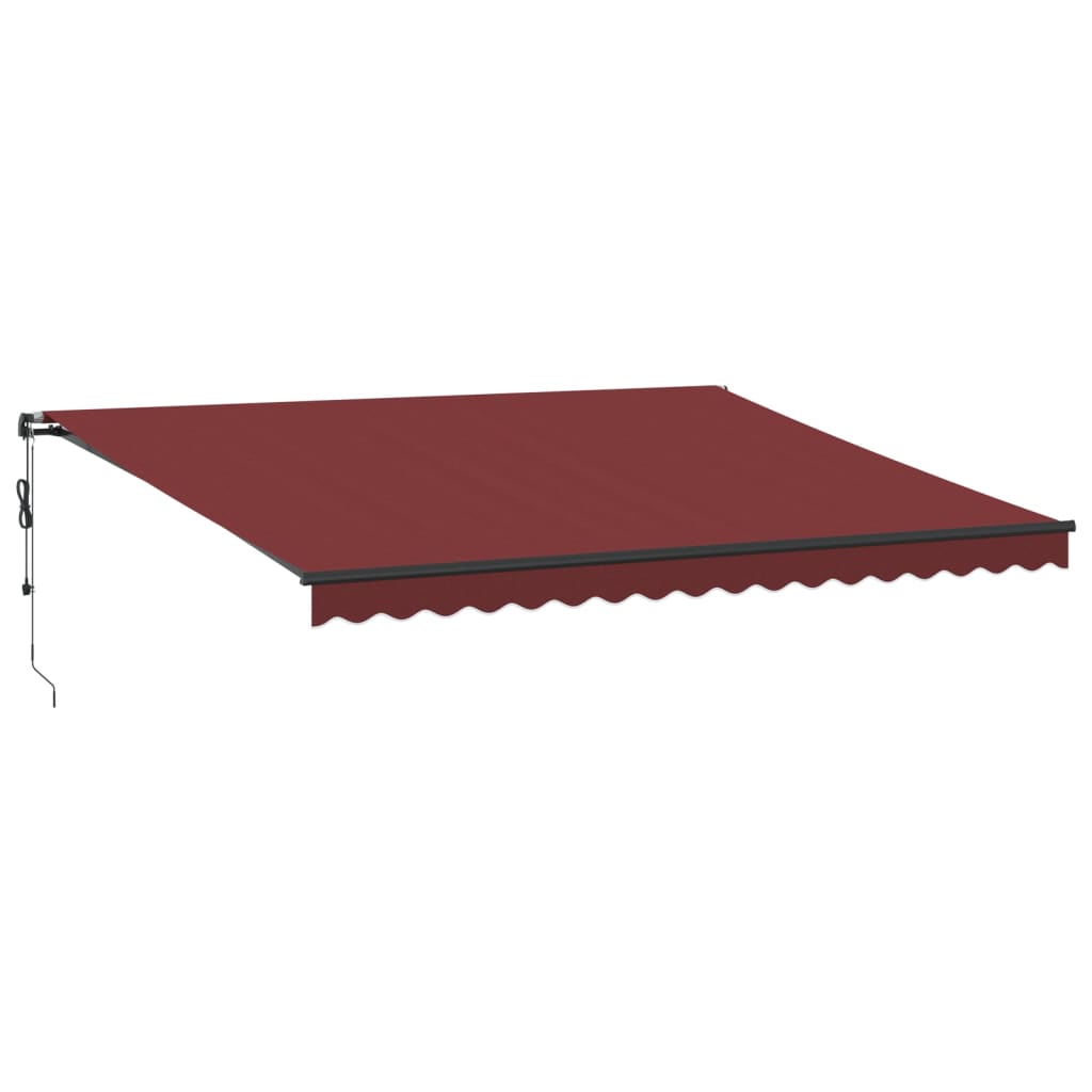 Tenda da Sole Retrattile Automatica con LED BordÃ² 450x300 cm